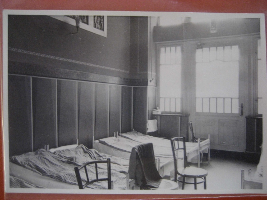 Prachtsaal as field hospital